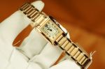 Cartier Tank Anglaise 30.2*22.7MM Cal.057 Movement Gold Dial Watch